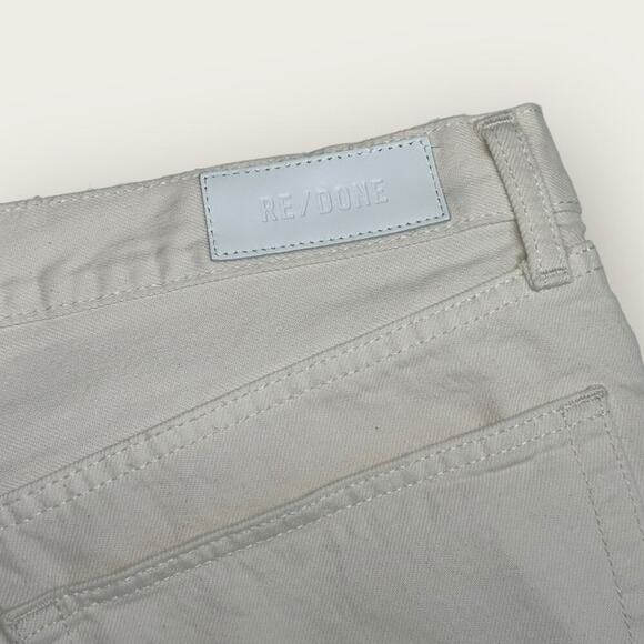 NWT | RE/DONE | 90s Low Slung Shorts | Vintage White | Size 29 - Picture 4 of 16